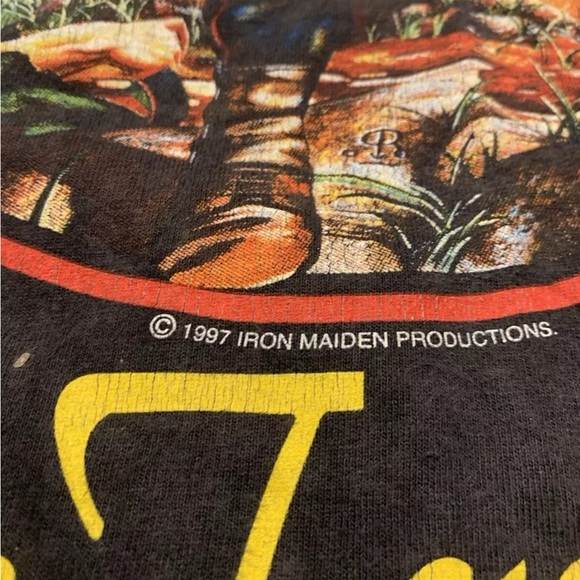 Vintage Iron Maiden - The Trooper 1999 Tourshirt - Picture 5 of 5